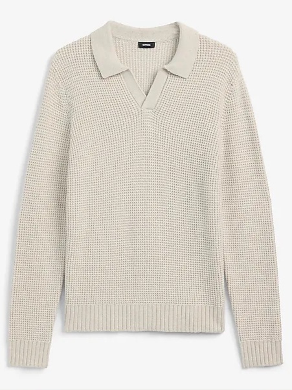 Express Knit Polo Sweater NWT